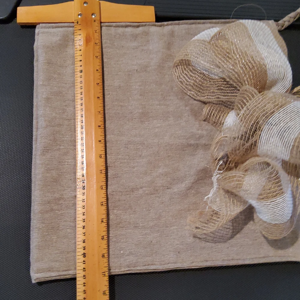 Decorative Jute Tote